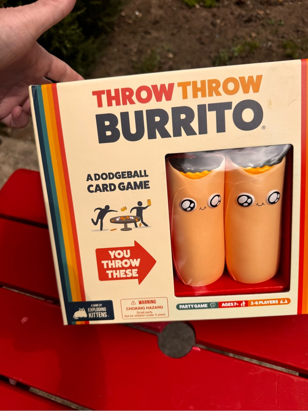 Throw Throw Burrito Card Game – Orange Plush Burritos